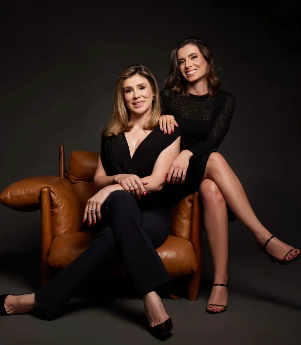 Priscila Mantelli Machado e Karine Vaz, sócias do Studio Brick